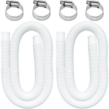 WĄŻ KARBOWANY BASENOWEGO RURA DO BASENU POMPY 32mm/1,5m
