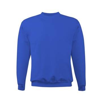 KLASYCZNA BLUZA 280G NIEBIESKA DAMSKA MĘSKA DO PRACY PRACA WYTRZYMAŁA XXXL