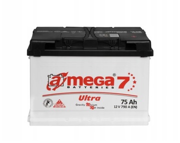 АККУМУЛЯТОР Amega Ultra 7 75Ач 790А