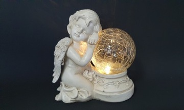 АНГЕЛ АНГЕЛ СВЕТОДИОДНАЯ СОЛНЕЧНАЯ ФИГУРКА СВЕЧА ШАР ДЕКОРАТИВНАЯ СОЛНЕЧНАЯ ПАНЕЛЬ