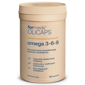 Formeds OLICAPS Omega 3-6-9 KWAS ALA/LA 60 kaps