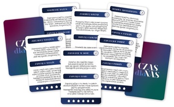 Gra dla par CZAS DLA NAS Związek i Dom Spędzanie czasu razem PREZENT <3