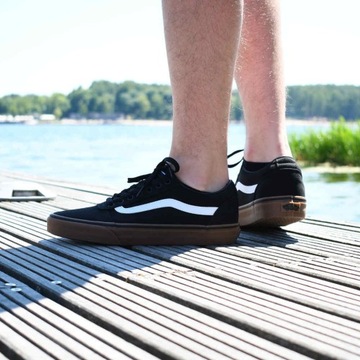 Мужские кроссовки Old skool, черные классические Vans Ward VN0A36EM7HI 40