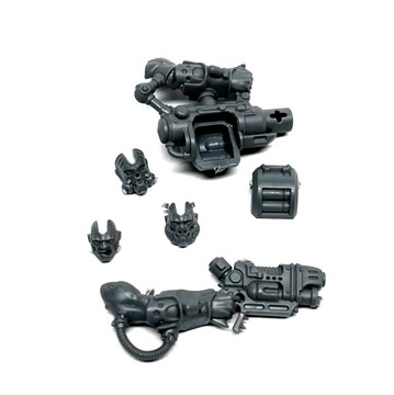 S28 Goliath DAKKA DAKKA Stub Cannon + Plasma Combi Stubber + maski/twarze