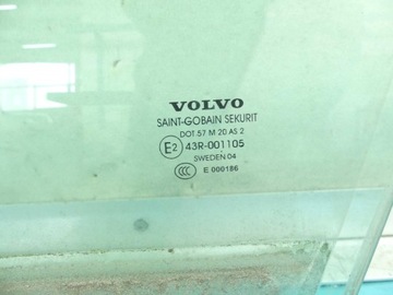 SKLO (OKNO) DVEŘE PŘEDNÍ LEVÝ VOLVO V50 S40 II 2004