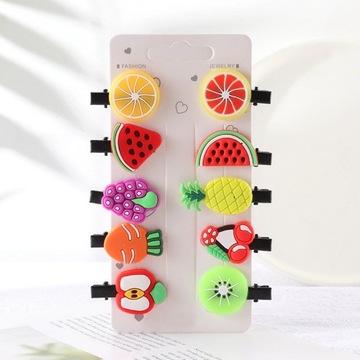 Запонки НАБОР из 6 шт. Rainbow Candy Unicorn Розовый Белый