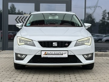Seat Leon III ST 2.0 TDI CR 184KM 2014 Seat Leon LED Climatronic Grzane fotele Tempomat, zdjęcie 3