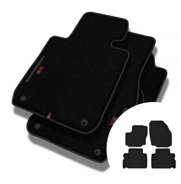 Velurové koberce Performance Premium pro Ford Galaxy II 2006-2015