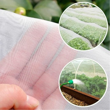 ЗАЩИТНАЯ СЕТКА ДЛЯ РАСТЕНИЙ, ДЕРЕВЬЕВ, КУСТАРНИКОВ, САДА ОТ НАСЕКОМЫХ, ПТИЦ