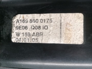 MERCEDES A TŘÍDA W169 ROLETA KUFRU ORIGINÁLNÍ 04-12