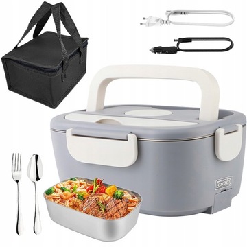 ELEKTRYCZNY LUNCH BOX PODGRZEWANY TERMOS 1,5L 65W