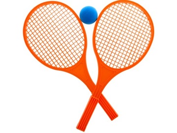 TENIS GRA PALETKI RAKIETKI MIĘKKA PIŁKA BADMINTON TENIS PLAŻOWY