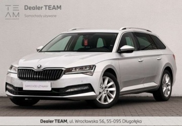 Skoda Superb III Kombi Facelifting 2.0 TDI SCR 200KM 2022 Skoda Superb LED Front Assist El. klapa Czujniki Salon FVAT Gwarancja