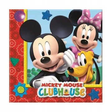 Serwetki papierowe Myszka Mickey i Minnie 20 szt.
