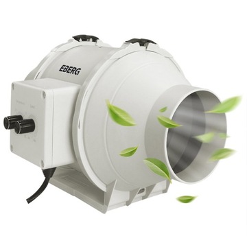 Канальный вентилятор EBERG EMAX GROW 160 500м3/ч