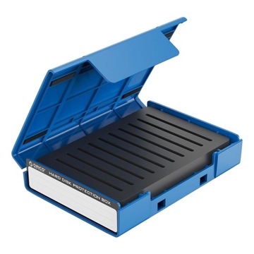Hard Drive Case, with Label Anti Static Portable Docking Station, Blue