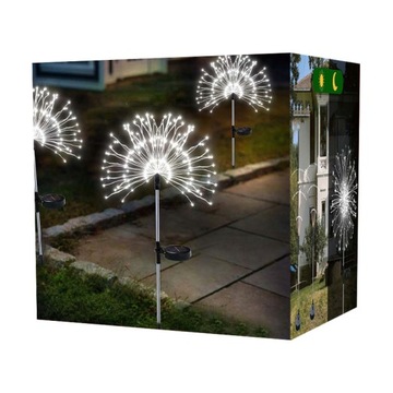 2SZT GIRLANDA LAMPA OGRODOWA SOLARNA MEDUZA LAMPKA