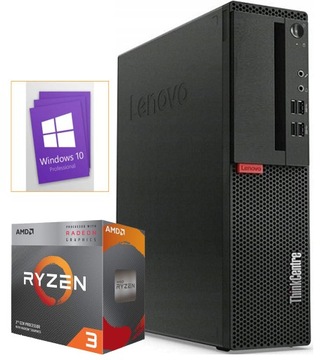 Komputer Lenovo M75s-1 SFF AMD Ryzen 3 Pro 3200G 16/480GB SSD Win10/11 Pro
