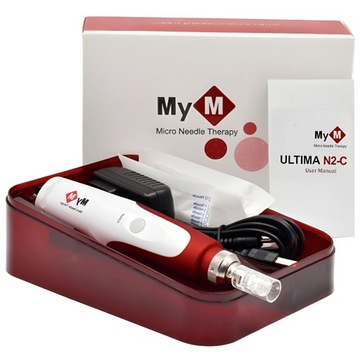 DERMAPEN MyM MEZOTERAPIA MIKROIGŁOWA + KARTRIDŻE 12 PREZENT NA DZIEŃ MATKI