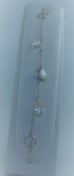 Bransoletka srebrna Beauty OneDay 8 SWAROVSKI