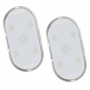 2 szt. Samochodowe dotykowe lampki do czytania LED