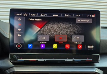 Cupra Leon II Hatchback 1.5 eTSI MHEV 150KM 2023 Cupra Leon 1.5eTSI 150KM Cupra DSG Pakiety Skora Navi Beats Audio Kamera A, zdjęcie 31