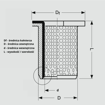 Втулка скользящая бронзовая фланцевая 40х44х50 Л-40