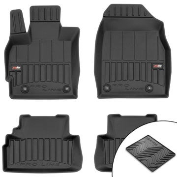 Gumové 3D koberce Mazda CX-7 2006-2012 rohož bonus