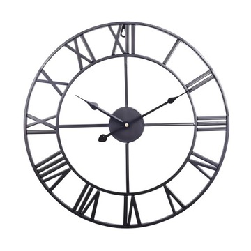 РОМАНСКИЕ НАСТЕННЫЕ ЧАСЫ РЕТРО ЛОФТ 3D ВИНТАЖ 50см