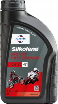 FUCHS SILKOLENE PRO 4 10W50 XP OLEJ MOTOCYKLOWY SILNIKOWY SYNTETYCZNY 1L