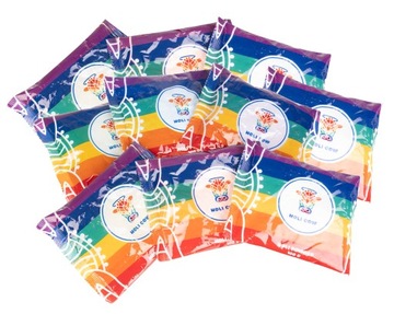 Набор красочных порошков Холи Фестиваль из 10 цветов 10х100г