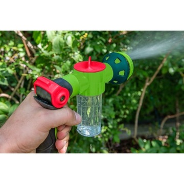 Пистолет-опрыскиватель с контейнером и дозатором пены