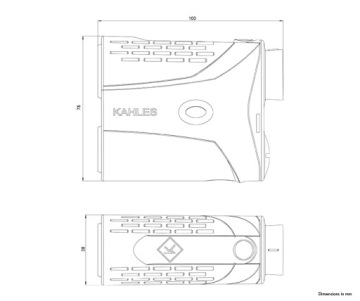 Дальномер Kahles Helia RF-M 7x25 (2000 метров)