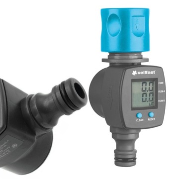 РАСХОДОМЕР 52-096 ШЛАНГОВЫЙ ВОДОМЕР CELLFAST