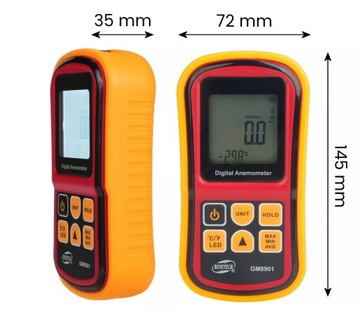 Profesjonalny Anemometr Benetech GM8901