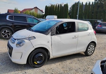 Citroen C1 II Hatchback 5d 1.0 VTi 72KM 2020 Citroen C1 I rej 2021r, 1.0 Benzyna. Uszkodzony. Poobijany. Jezdzi. VAT 23, zdjęcie 18