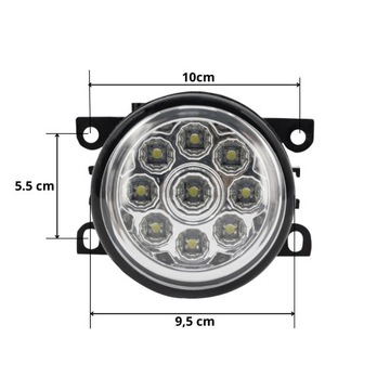 HALOGEN SVĚTLO MLHOVKA LED NOVÁ LEVÝ PRAVÁ