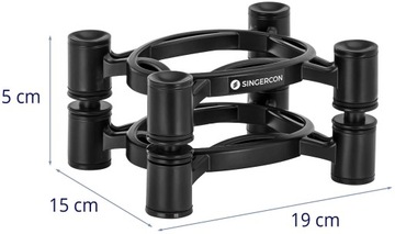 Подставка под динамик для снижения вибрации и шума 19х15см до 10кг
