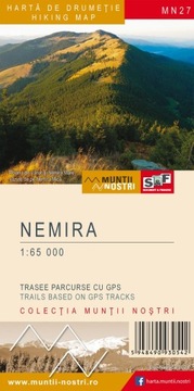 Nemira harta de drumetie/hiking map (27) Schubert&Franzke