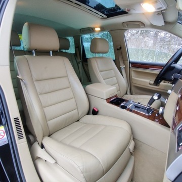Volkswagen Touareg I 3.0 TDI 225KM 2007 Volkswagen Touareg Volkswagen Touareg 3.0TDI V6 4x4 Jasne Skory Super Kond, zdjęcie 15