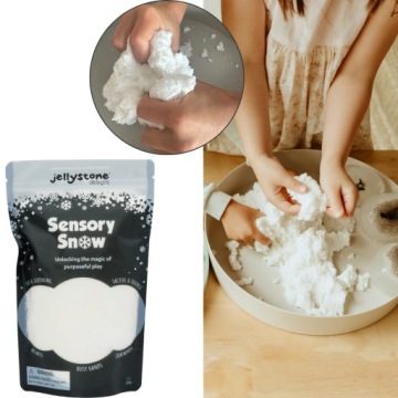 Jellystone Сенсорний Snow Сенсорний сніг м'яка маса сенсорна 3+