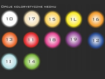 NECZROWER_13 neon LED Rower z zasilaczem 67x39cm *produkt Polski*