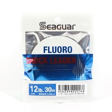 Flurocarbon SEAGUAR FLUORO SHOCK LEADER 30M - 0.235 mm 8 LB Made in Japan!