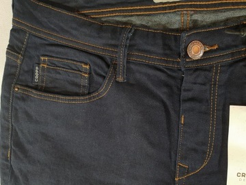 CROPP jeans spodnie męskie intensive blue dark slim W32L32 86cm