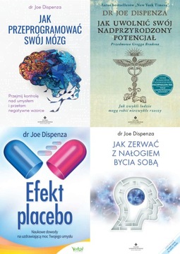 dr Joe Dispenza | PAKIET / KOMPLET (4) książek