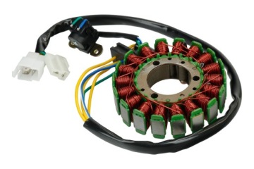 Iskrownik 18 cewek Power Force Suzuki GN 125 stator stojan alternatora