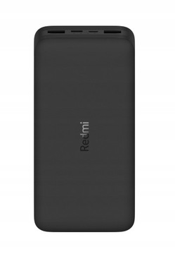 POWERBANK XIAOMI REDMI 20000 мАч 2XUSB + USB-C