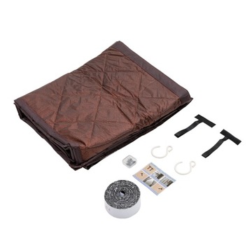 Магнитная теплоизоляционная дверная занавеска 34x82 дюйма