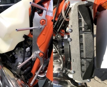KTM Husqvarna 2019-2017 2T TPI и 4T холодильник Cover + вентилятор