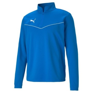 Bluza męska Puma teamRISE 1 4 Zip Top niebieska